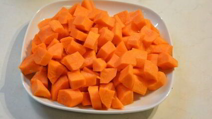 цукаты из свеклы, моркови и имбирем