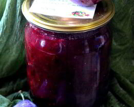 Варенье ежевично-сливовое