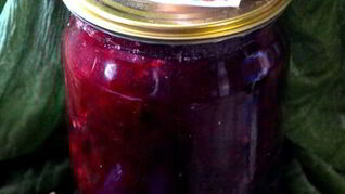 Варенье ежевично-сливовое