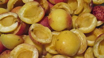 варенье из абрикосов половинками