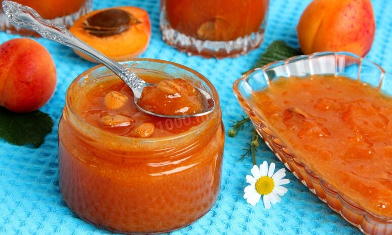 Рецепт варенье из абрикосов с ядрышками из косточек на зиму