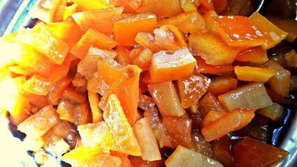 варенье из апельсиновых корочек с имбирем