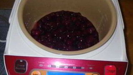 варенье из черешни в скороварке