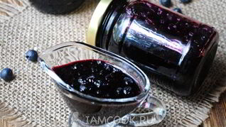 Варенье из черники пятиминутка