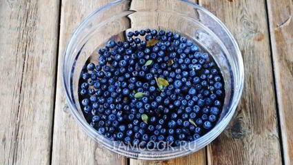 варенье из черники пятиминутка