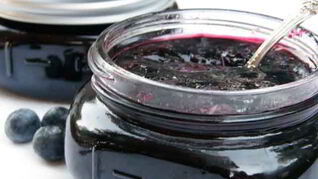 Варенье из черники в аэрогриле