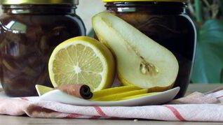 Варенье из груш с лимоном