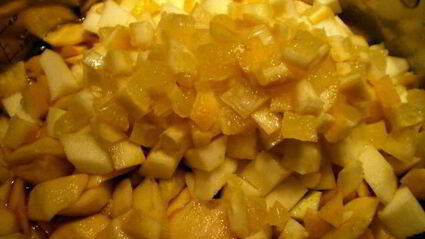 варенье из кабачка и яблок с лимоном и мятой