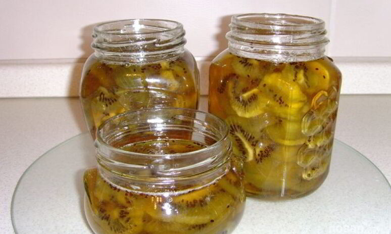 Рецепт варенье из киви с лимоном