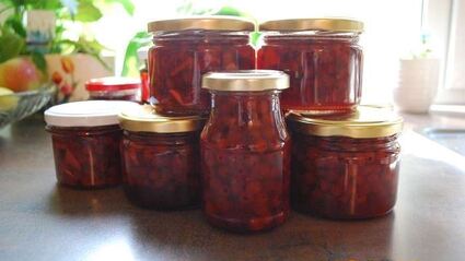 варенье из красной рябины