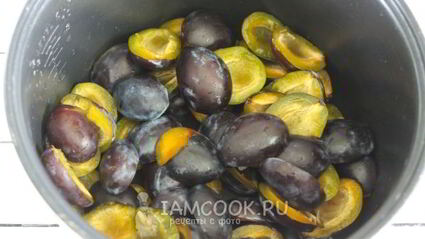 варенье из слив в мультиварке