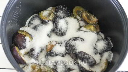 варенье из слив в мультиварке