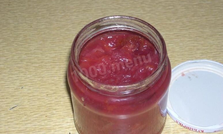 Рецепт варенье слива яблоки на зиму