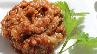 Вкусная баклажанная икра на зиму