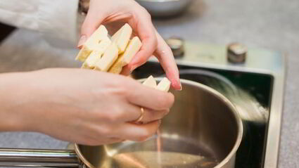 ягоды в белом шоколаде