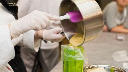 ягоды в белом шоколаде