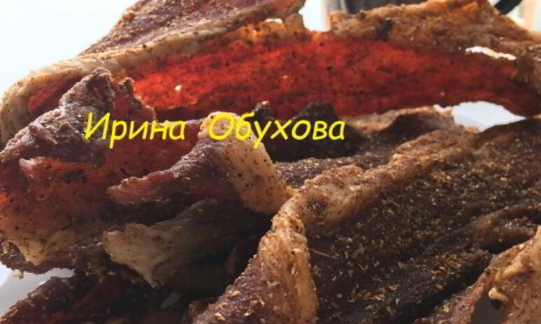 Рецепт африканская колбаса билтонг