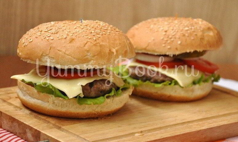 Рецепт бургер