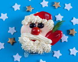 Бутерброд Дед Мороз