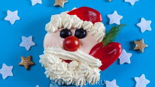 Бутерброд Дед Мороз