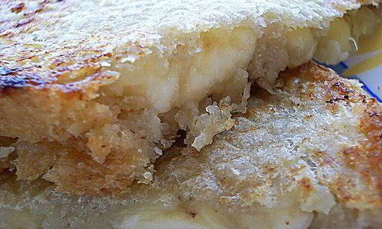 Рецепт бутерброд крок-мсье с бананом