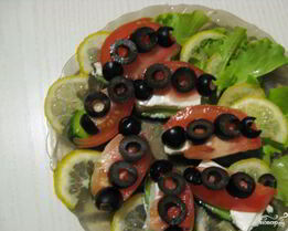 Бутерброд с брынзой