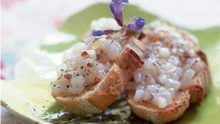 Бутерброд с каракатицами