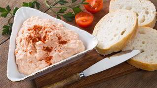 Бутерброд с творогом