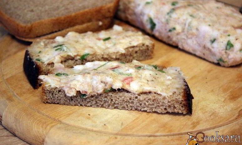 Рецепт бутербродная намазка из сала с чесноком
