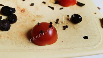 бутерброды божья коровка