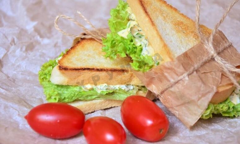 Рецепт бутерброды для пикника сэндвич с яичным салатом