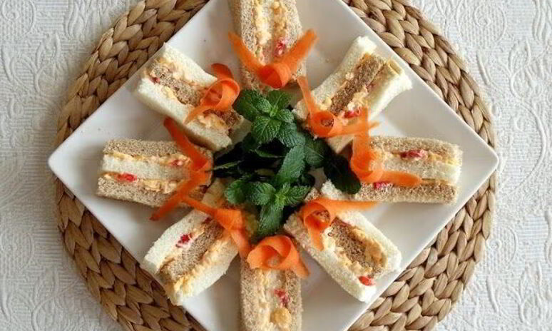 Рецепт бутерброды на свадебный стол