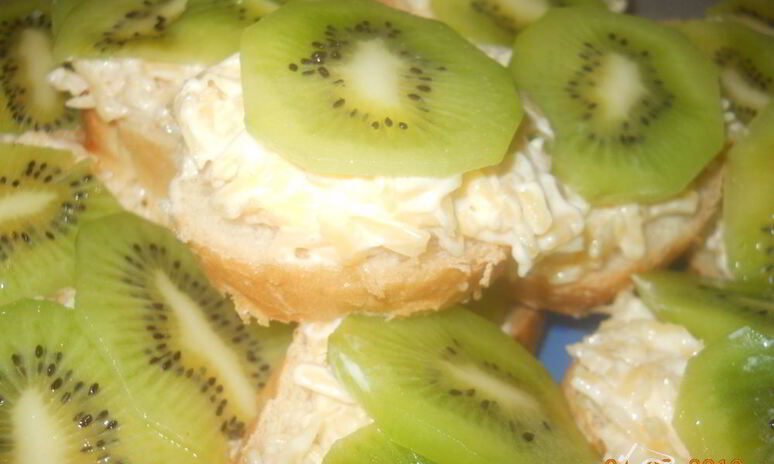 Рецепт бутерброды необычные с киви