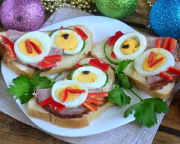 Бутерброды Петушки