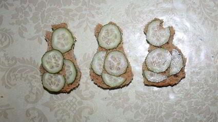 бутерброды поющие снеговики в шарфиках