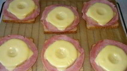 бутерброды с ананасом