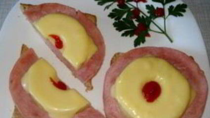 бутерброды с ананасом