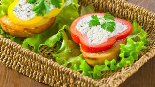 Бутерброды с болгарским перцем