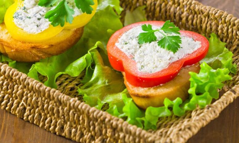 Рецепт бутерброды с болгарским перцем