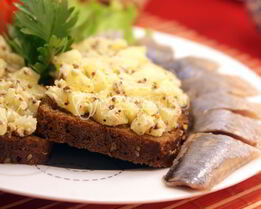 Бутерброды с картофелем