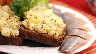 Бутерброды с картофелем