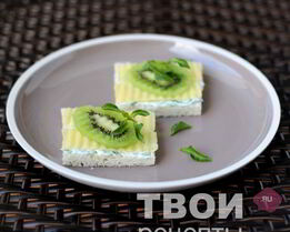 Бутерброды с киви
