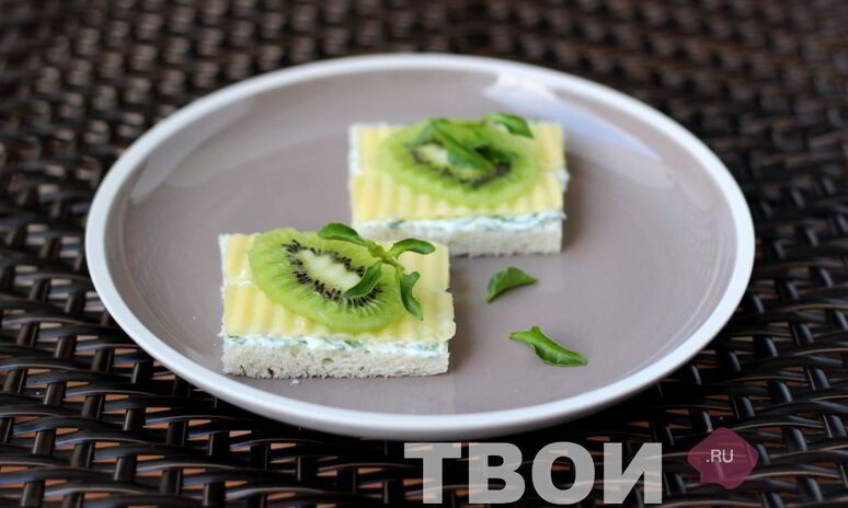 Рецепт бутерброды с киви