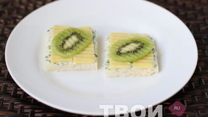 бутерброды с киви