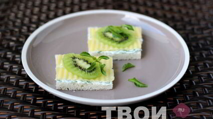 бутерброды с киви