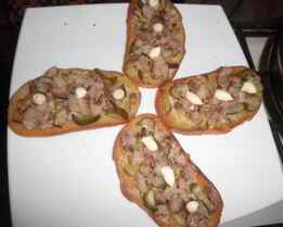 Бутерброды с сельдью