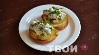 Бутерброды с селедкой
