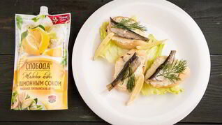 Бутерброды Золотая рыбка