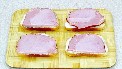 горячие бутерброды с ананасом