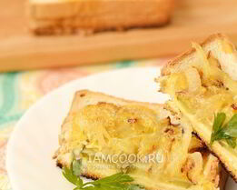 Горячие бутерброды в духовке